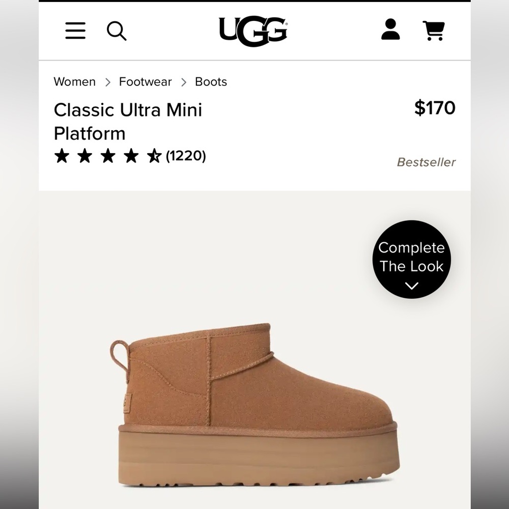 UGG Women’s Classic Ultra Mini Platform - Picture 6 of 6